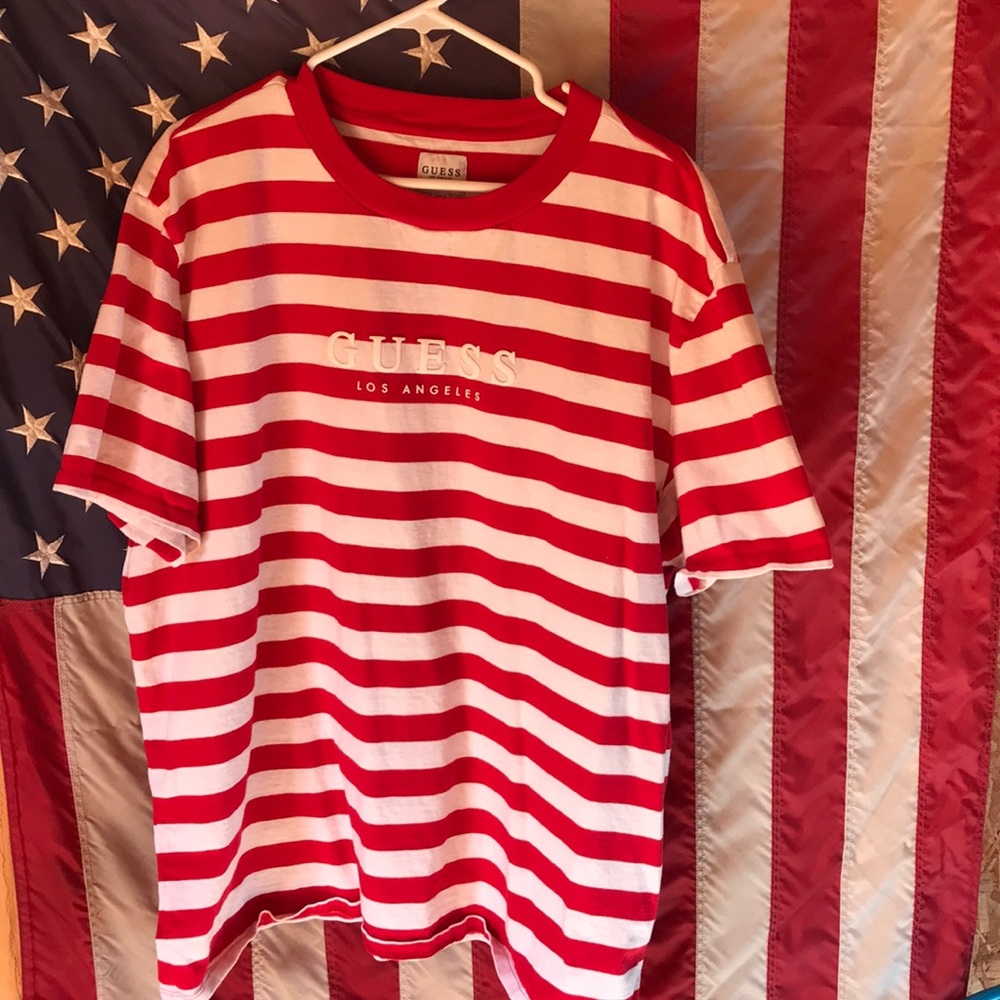 Guess Denim Tee Large